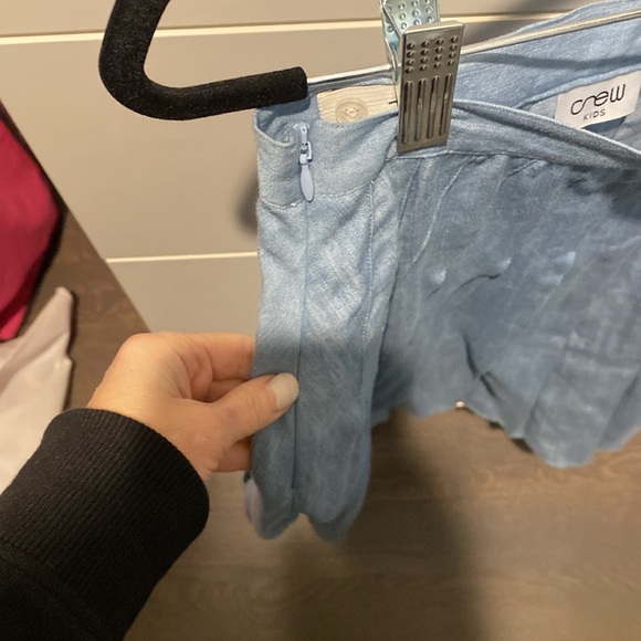 NWOT Girls Elegant Blue Pleated Skirt - Picture 4 of 5